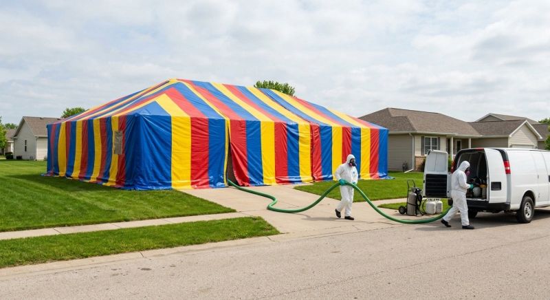 Tent Fumigation in Davis County, UT
