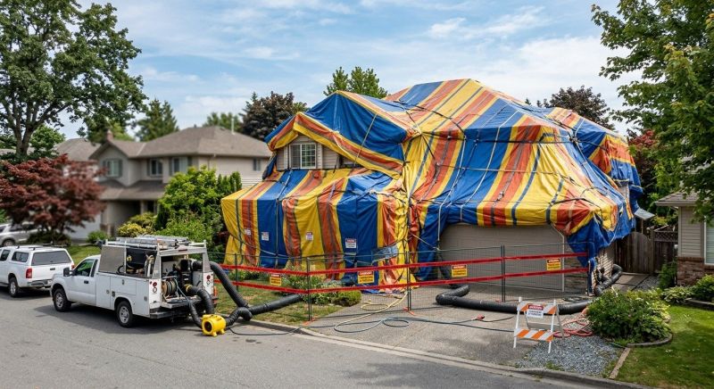 Termite Tenting in Fayetteville, NC